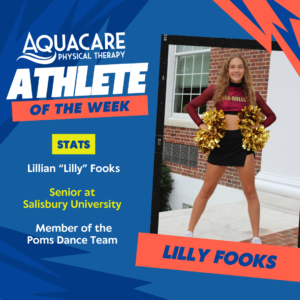 a flyer for a cheer team featuring a photo of a cheerleader